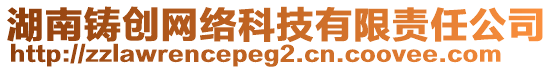 湖南鑄創(chuàng)網(wǎng)絡(luò)科技有限責(zé)任公司