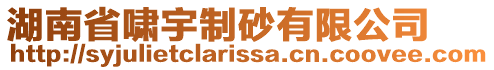 湖南省嘯宇制砂有限公司