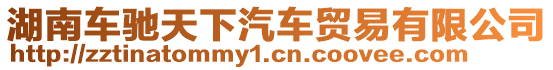 湖南車馳天下汽車貿(mào)易有限公司