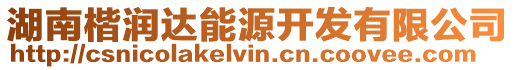 湖南楷潤達能源開發(fā)有限公司