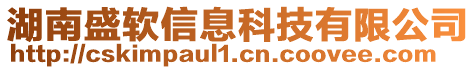 湖南盛軟信息科技有限公司