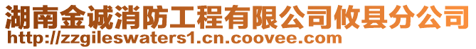 湖南金誠消防工程有限公司攸縣分公司