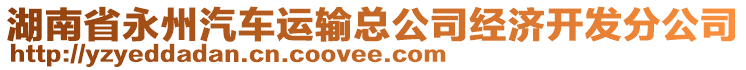 湖南省永州汽車運輸總公司經(jīng)濟開發(fā)分公司