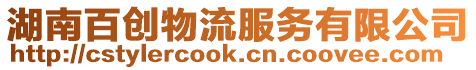 湖南百創物流服務有限公司