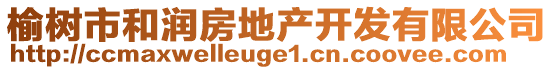 榆树市和润房地产开发有限公司