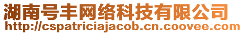 湖南號豐網絡科技有限公司