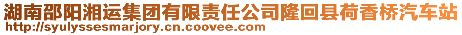 湖南邵陽湘運(yùn)集團(tuán)有限責(zé)任公司隆回縣荷香橋汽車站