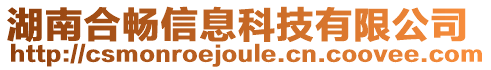 湖南合暢信息科技有限公司