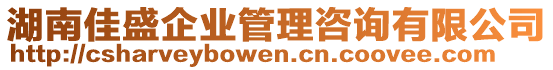 湖南佳盛企業(yè)管理咨詢有限公司