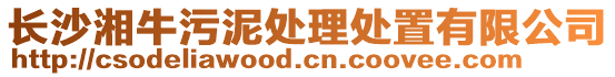 長(zhǎng)沙湘牛污泥處理處置有限公司