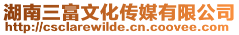 湖南三富文化傳媒有限公司