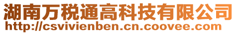 湖南萬稅通高科技有限公司