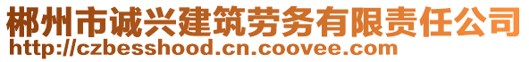 郴州市誠(chéng)興建筑勞務(wù)有限責(zé)任公司