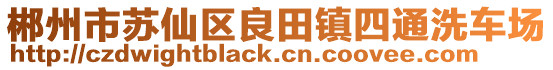 郴州市蘇仙區(qū)良田鎮(zhèn)四通洗車場