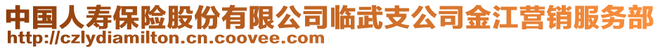 中國(guó)人壽保險(xiǎn)股份有限公司臨武支公司金江營(yíng)銷服務(wù)部