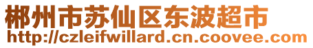 郴州市蘇仙區(qū)東波超市