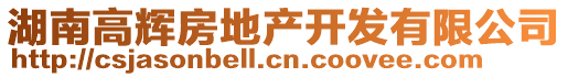 湖南高輝房地產(chǎn)開發(fā)有限公司