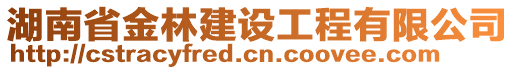 湖南省金林建設(shè)工程有限公司