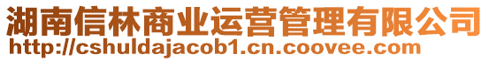 湖南信林商業(yè)運(yùn)營管理有限公司