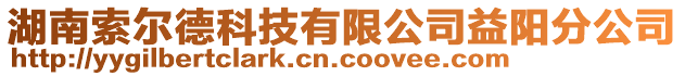 湖南索爾德科技有限公司益陽分公司