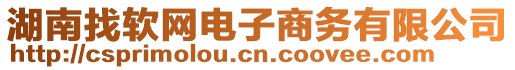 湖南找軟網(wǎng)電子商務(wù)有限公司