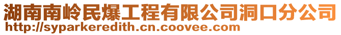 湖南南嶺民爆工程有限公司洞口分公司