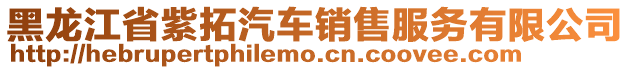 黑龍江省紫拓汽車銷售服務(wù)有限公司