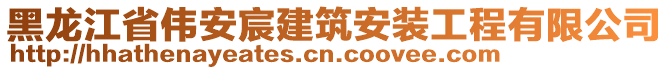 黑龍江省偉安宸建筑安裝工程有限公司