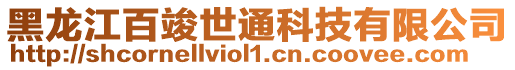 黑龍江百竣世通科技有限公司