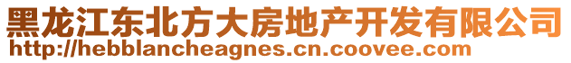 黑龍江東北方大房地產開發有限公司