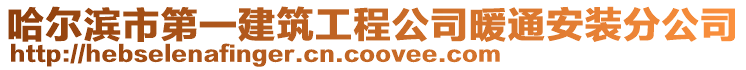 哈爾濱市第一建筑工程公司暖通安裝分公司