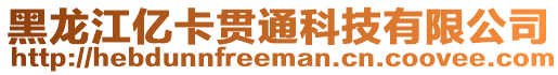黑龍江億卡貫通科技有限公司