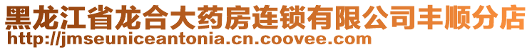 黑龍江省龍合大藥房連鎖有限公司豐順分店