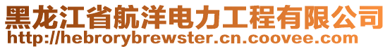 黑龙江省航洋电力工程有限公司