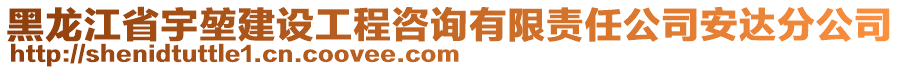 黑龍江省宇堃建設(shè)工程咨詢有限責(zé)任公司安達(dá)分公司