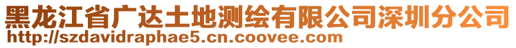 黑龍江省廣達土地測繪有限公司深圳分公司