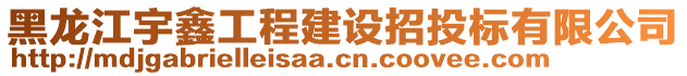 黑龍江宇鑫工程建設招投標有限公司