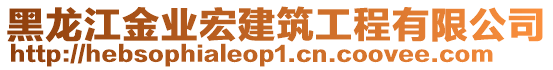 黑龍江金業(yè)宏建筑工程有限公司