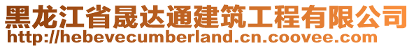 黑龍江省晟達(dá)通建筑工程有限公司