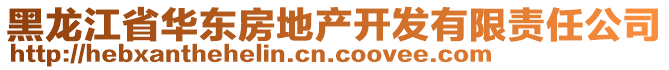 黑龍江省華東房地產開發(fā)有限責任公司