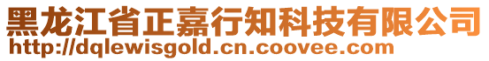 黑龍江省正嘉行知科技有限公司