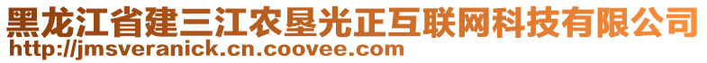 黑龍江省建三江農(nóng)墾光正互聯(lián)網(wǎng)科技有限公司