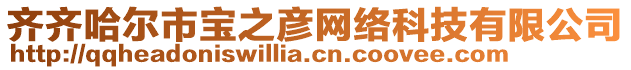 齊齊哈爾市寶之彥網(wǎng)絡(luò)科技有限公司