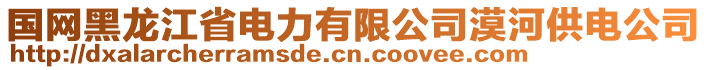 国网黑龙江省电力有限公司漠河供电公司