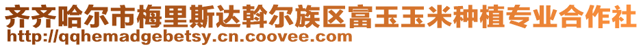 齊齊哈爾市梅里斯達斡爾族區(qū)富玉玉米種植專業(yè)合作社