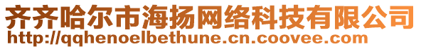 齊齊哈爾市海揚(yáng)網(wǎng)絡(luò)科技有限公司