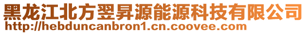 黑龍江北方翌昇源能源科技有限公司