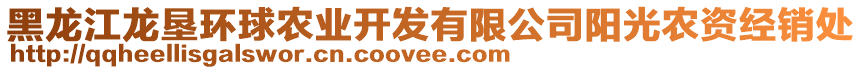 黑龍江龍墾環(huán)球農(nóng)業(yè)開發(fā)有限公司陽光農(nóng)資經(jīng)銷處