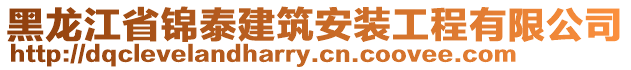 黑龍江省錦泰建筑安裝工程有限公司