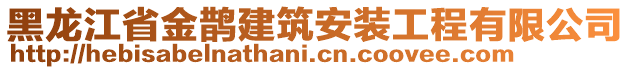 黑龍江省金鵲建筑安裝工程有限公司